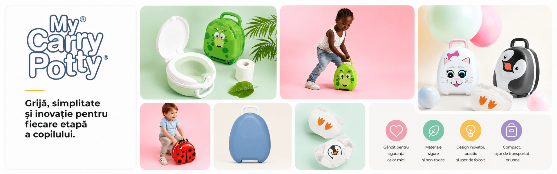 My Carry Potty banner